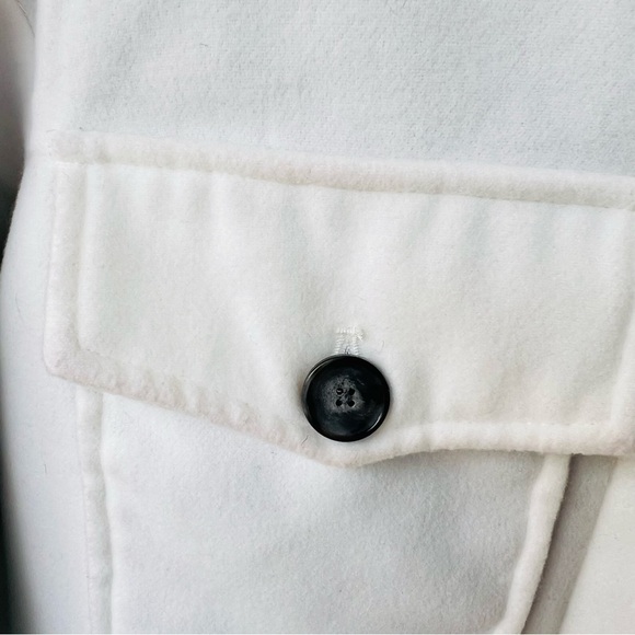 LEVI’S FRINGE WHITE SHIRT STYLE WESTERN LONGLINE JACKET SIZE XS NWT - Picture 10 of 16